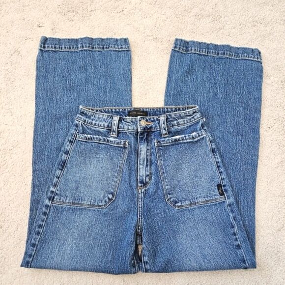 Silver Jeans | Vintage Patch Pocket Wide Leg Denim Jeans, Womens 26 - Picture 2 of 7